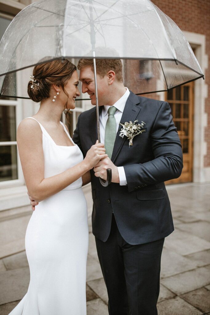 deszcz a ślub